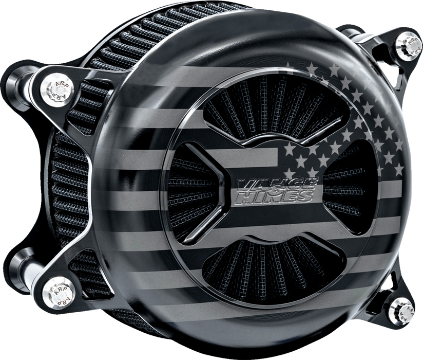 VANCE & HINES VO2 America Air Cleaner - Black - FL '23-'24 - 42046FG