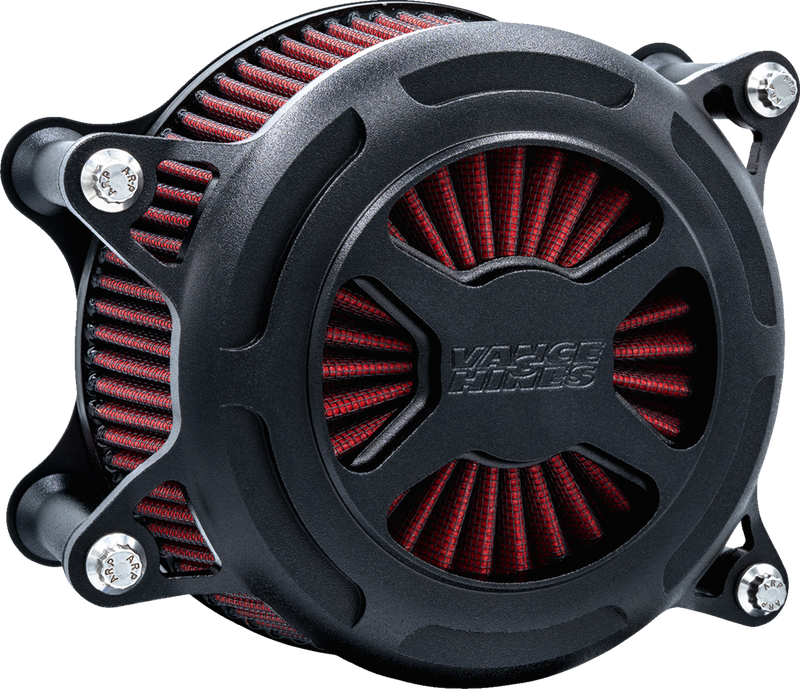 VANCE & HINES VO2 X Air Intake - Black Wrinkle - FL '23-'25 - 41101