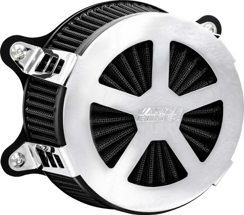 VANCE & HINES VO2 Radiant V Air Intake - Chrome - FL '23-'25 - 71103