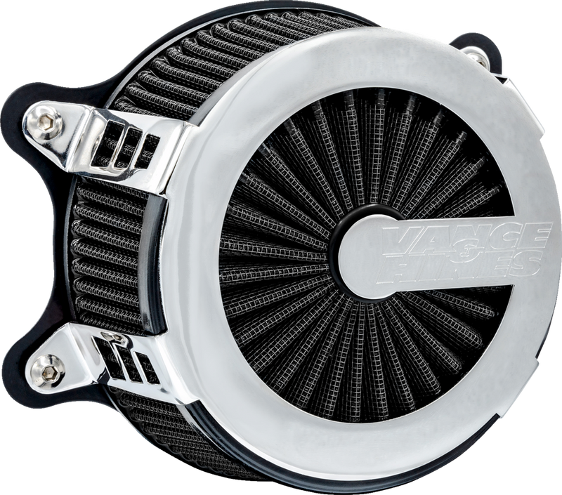 VANCE & HINES VO2 Cage Fighter Air Intake Kit - Chrome - FL '23-'25 - 71105