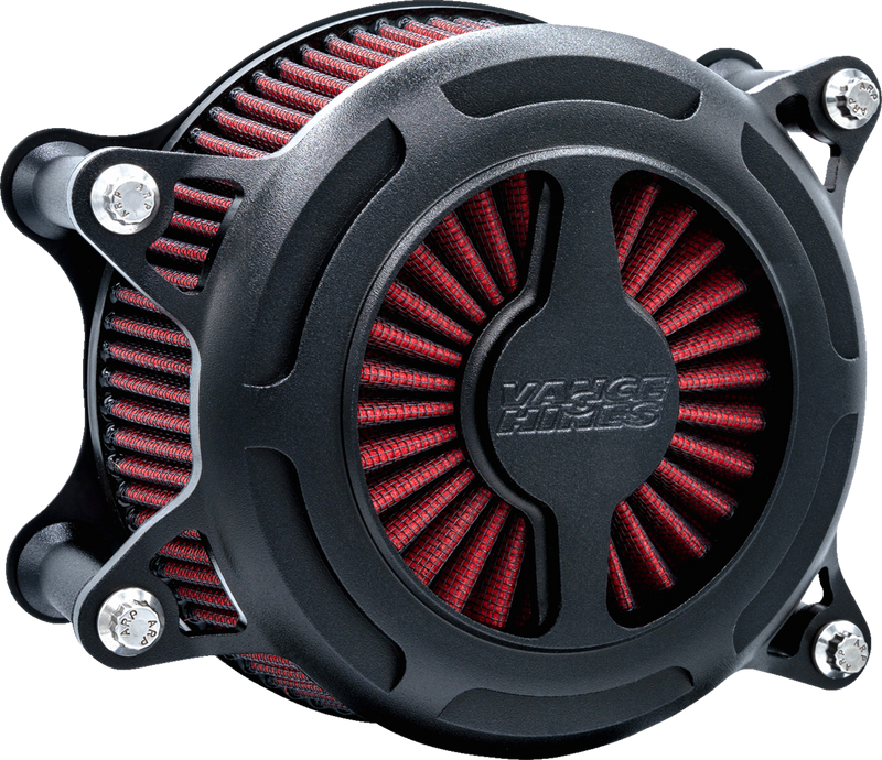 VANCE & HINES VO2 Blade Air Intake - Black Wrinkle - FL '23-'25 - 41110