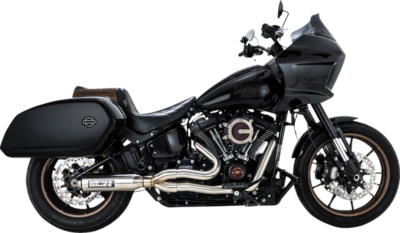 VANCE & HINES 2-into-1 Supersport Exhaust System - Brushed - Softail '17-'25 - 27337