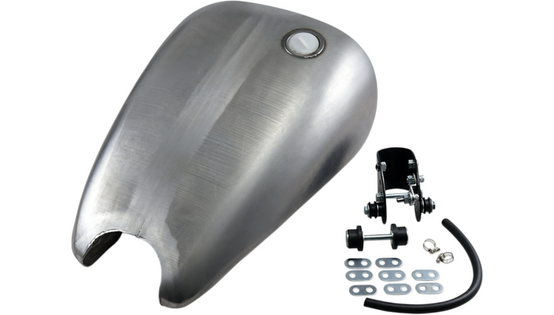 DRAG SPECIALTIES Smooth-Top Single-Cap Style Extended Gas Tank - Harley-Davidson 1982-2003 - XL 11586-BX46 - PartsOutlet.com.au