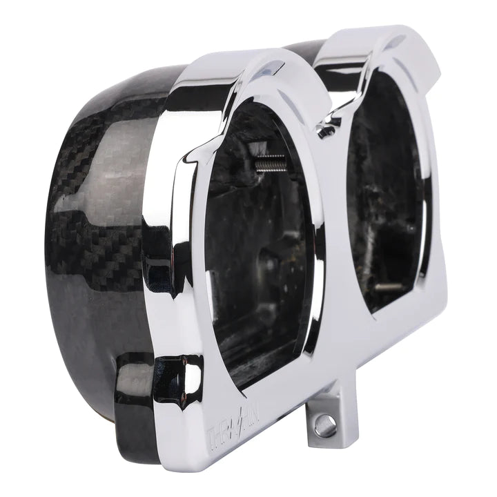 THRASHIN SUPPLY CO. Road Glide Gauge Relocation Kit - Chrome - FL 2015-2022 - TSC-2707-3 - PartsOutlet.com.au