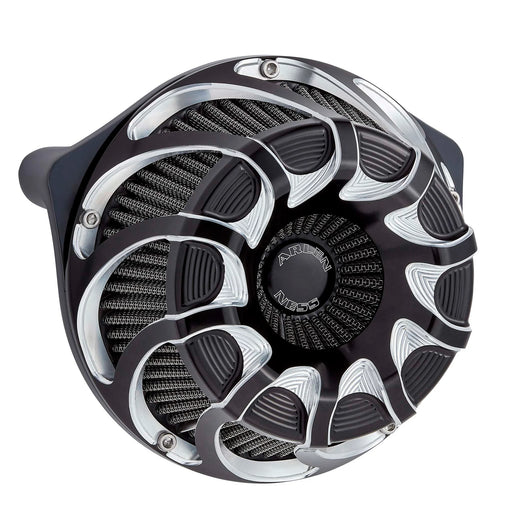 ARLEN NESS DRIFT™ INVERTED SERIES AIR CLEANER, BLACK - 08-16 FLT / 16-17 FLST & FXDLS (FBW) - 18-981 - PartsOutlet.com.au