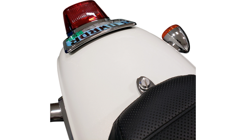 DRAG SPECIALTIES License Plate Mount - 7" Large Radius - 2030-0625