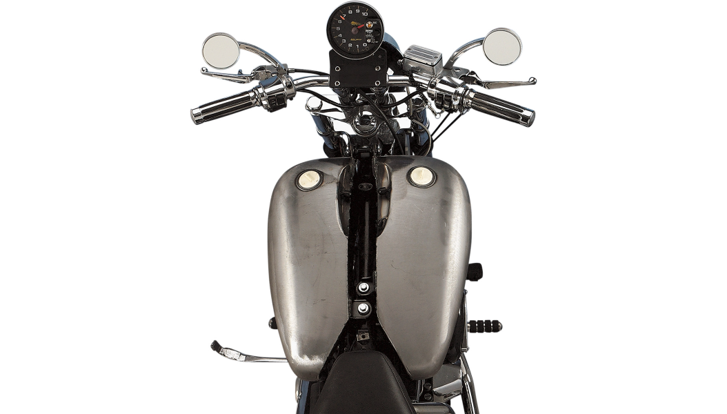 DRAG SPECIALTIES Flat-Side Gas Tank - 2" Extended - 5.2 Gallons - Harley-Davidson 1984-1999 - 11584-BX46