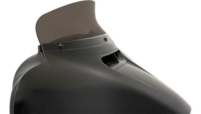 MEMPHIS SHADES Spoiler Windshield - 4-1/2" - Smoke - FLH '14-'24 - MEP8611