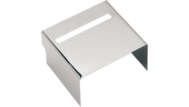 DRAG SPECIALTIES Battery Cover - Smooth - Chrome 25-0011-BX-LB2 - PartsOutlet.com.au