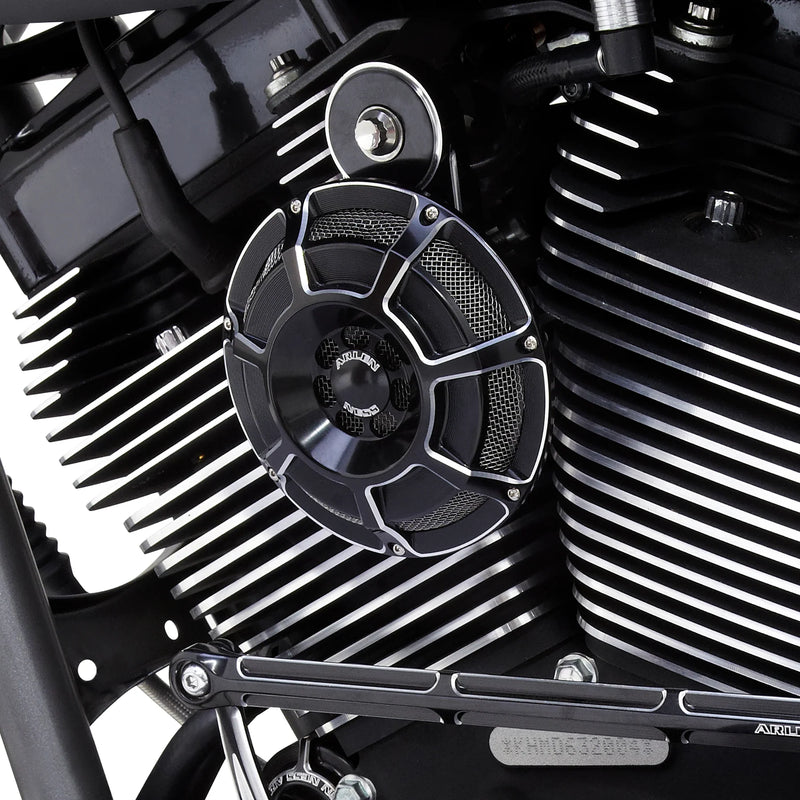 ARLEN NESS BEVELED® HORN KIT, BLACK - 91-up BIG TWIN / UNIVERSAL - 70-204 - PartsOutlet.com.au
