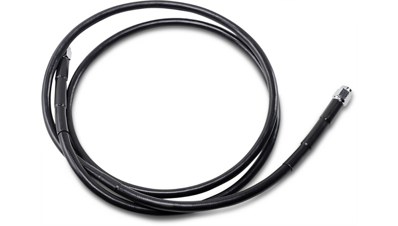 DRAG SPECIALTIES Universal Brake Line - Black - 56" - 856-BLK