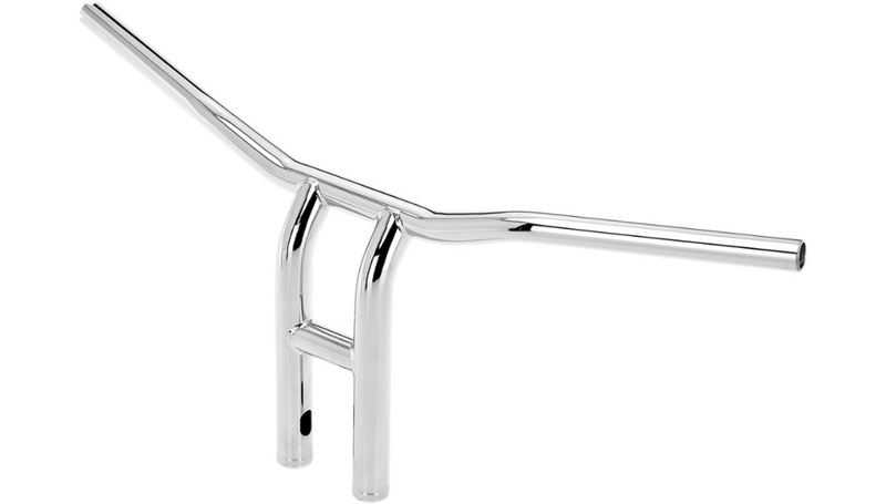 BILTWELL Handlebar - Tyson XL - Pullback - 12" - TBW - Chrome 6262-1055