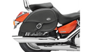 SADDLEMEN Drifter Teardrop Saddlebags with Shock Cutaway 3501-0459 - PartsOutlet.com.au