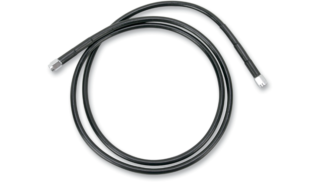 DRAG SPECIALTIES Universal Brake Line - Black - 58" 858-BLK