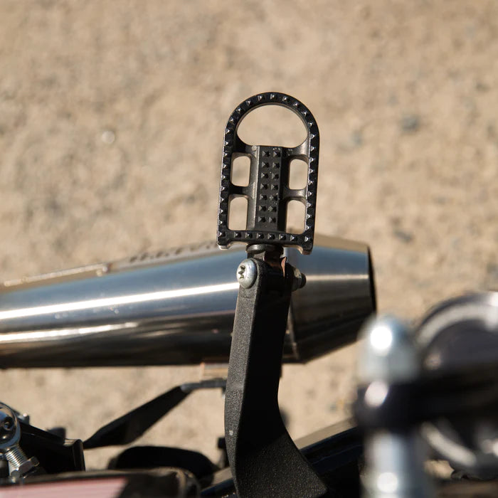 BILTWELL Mushman Footpegs - Black 7002-201-01 - PartsOutlet.com.au