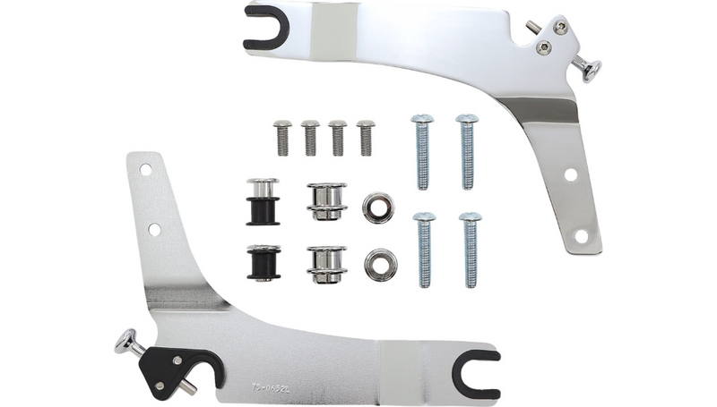 COBRA Backrest Kit - 14" - Chrome - '18-'19 Softail - 602-2006