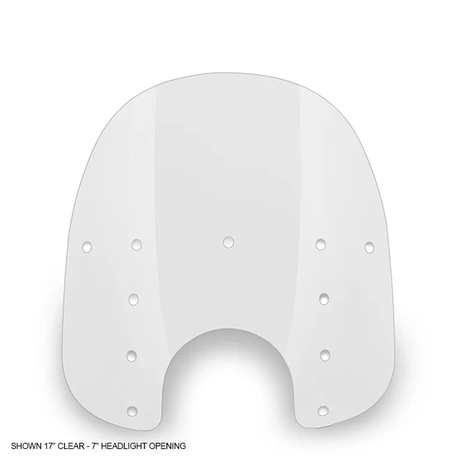 MEMPHIS SHADES Fats Windshield - 17" - Clear - MEP3210