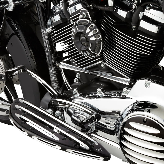 ARLEN NESS DEEP CUT® HORN KIT, BLACK - 91-up BIG TWIN / UNIVERSAL - 70-200 - PartsOutlet.com.au