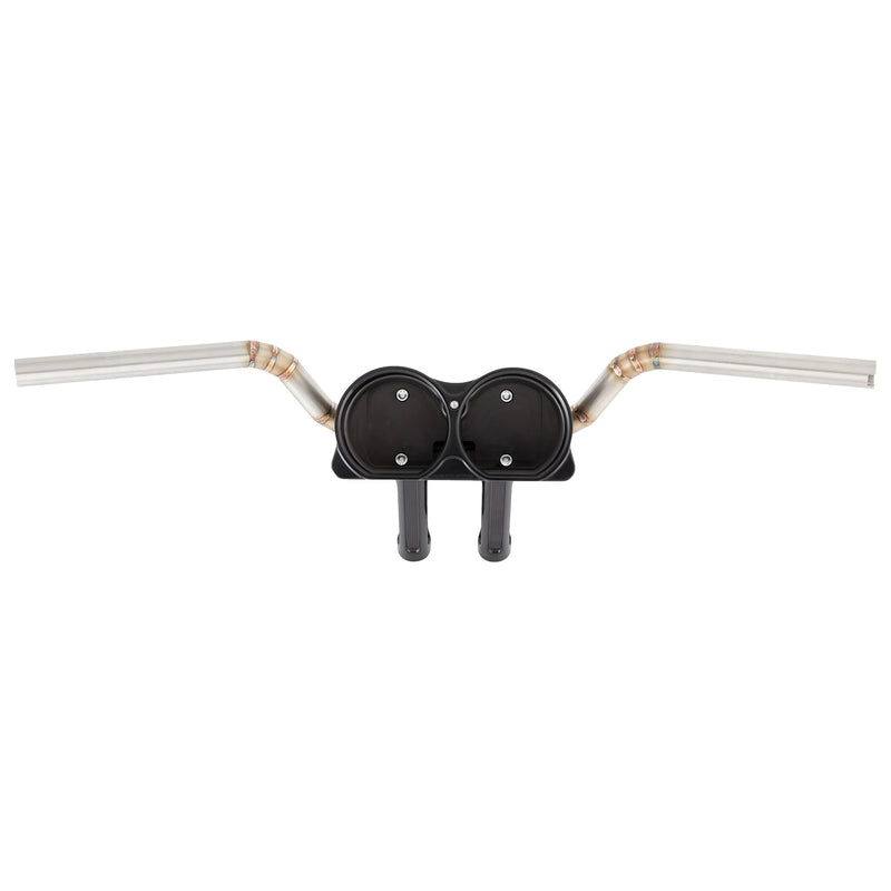 ARLEN NESS METHOD BAGGER KICKBACK RISERS - 10" - Black - FL '15-'24 - 520-032