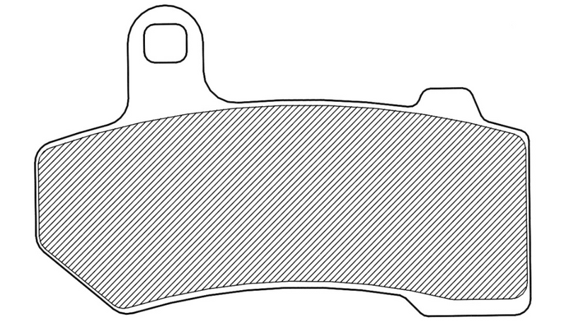 DRAG SPECIALTIES Sintered Metal Brake Pads - Harley-Davidson 2006-2022 - FAD409HH - PartsOutlet.com.au