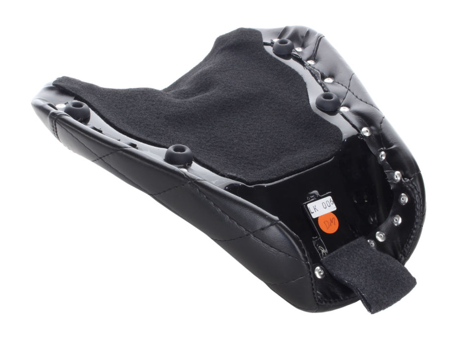 LE PERA Bare Bones Solo Seat With Diamond Stitch. Fits Sportster Forty-Eight & Seventy-Two 2010-2021 - LK-006DM