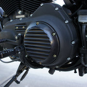 JOKER MACHINE Derby Cover - Black - Finned - '04-'22 XL - 10-690-1 - PartsOutlet.com.au