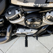 BILTWELL Norman Foot Pegs - Black - Softail '18+ - 7004-204-03 - PartsOutlet.com.au