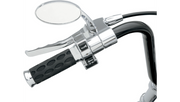 DRAG SPECIALTIES Grips - Hotop - Harley-Davidson 1980-2022 - Chrome/Rubber 06300372 - PartsOutlet.com.au