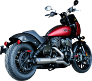 S&S CYCLE 2-into-1 Qualifier Exhaust System - Stainless - 49-State - Indian Chief 550-1115