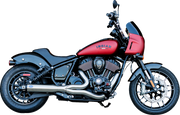 S&S CYCLE 2-into-1 Qualifier Exhaust System - Stainless - 49-State - Indian Chief 550-1115