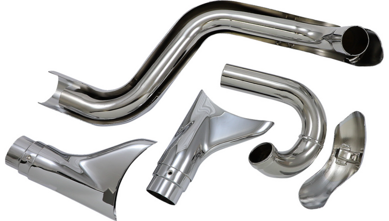 COBRA True Dual Exhaust - Fishtail - '97-'06 Softail 6987 - PartsOutlet.com.au