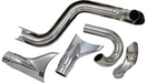 COBRA True Dual Exhaust - Fishtail - '97-'06 Softail 6987 - PartsOutlet.com.au