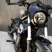 BILTWELL Norman Foot Pegs - Black - Softail '18+ - 7004-204-03 - PartsOutlet.com.au