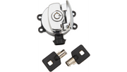 DRAG SPECIALTIES Side Hinge Ignition Switch - Harley-Davidson 2011-2024 - Chrome E21-0214 - PartsOutlet.com.au