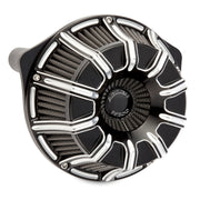 ARLEN NESS 10-GAUGE® INVERTED SERIES AIR CLEANER, BLACK - 91-up XL SPORTSTER - 18-945 - PartsOutlet.com.au
