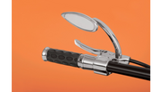 DRAG SPECIALTIES Grips - Hotop - Harley-Davidson 1980-2022 - Chrome/Rubber 06300372 - PartsOutlet.com.au