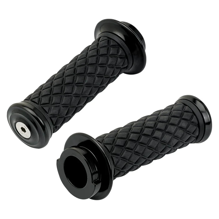 BILTWELL Grips - Alumicore - TBW - Black 6605-201-01 - PartsOutlet.com.au