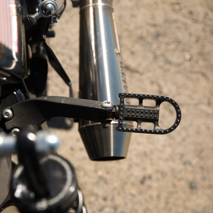 BILTWELL Mushman Footpegs - Black 7002-201-01 - PartsOutlet.com.au
