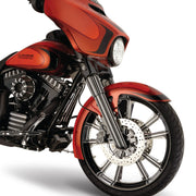 ARLEN NESS 10-GAUGE® HOT LEG FORK LEGS - 08-13 Touring - Single Disc - BLACK - 40-521 - PartsOutlet.com.au