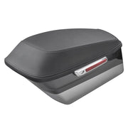 SADDLEMEN Saddlebag Cover - Plain - Bagger - Harley-Davidson '14-'23 - L870-14-P - PartsOutlet.com.au