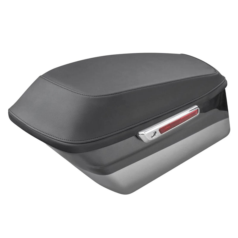 SADDLEMEN Saddlebag Cover - Plain - Bagger - Harley-Davidson '14-'23 - L870-14-P - PartsOutlet.com.au