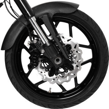 GBRAKES Wave Brake Rotor - Front 11.8" - Black - Fits Dyna 2006-2017, Softail 2015up, Sportster 2014-2021 & Some Touring 2008-2023 - GBDU003