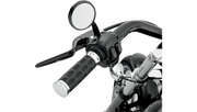 DRAG SPECIALTIES Grips - Hotop - Harley-Davidson 1980-2022 - Chrome/Rubber 06300372 - PartsOutlet.com.au