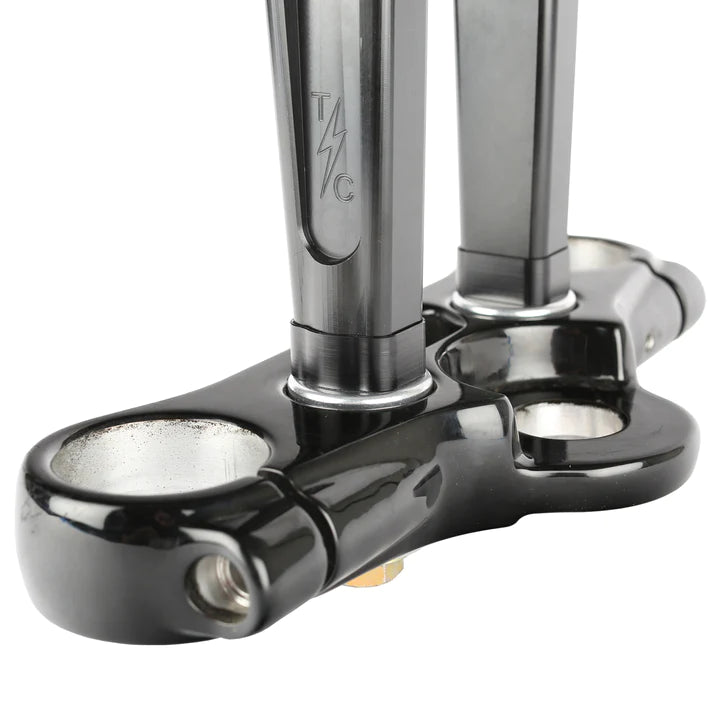 THRASHIN SUPPLY Spacers - Riser - 1/2" - Black - TSC-9800-1