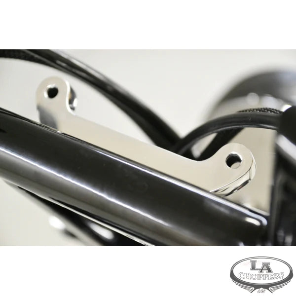 LA CHOPPERS 39MM GAUGE MOUNT FOR 1.5" T BARS - LA-7390-02