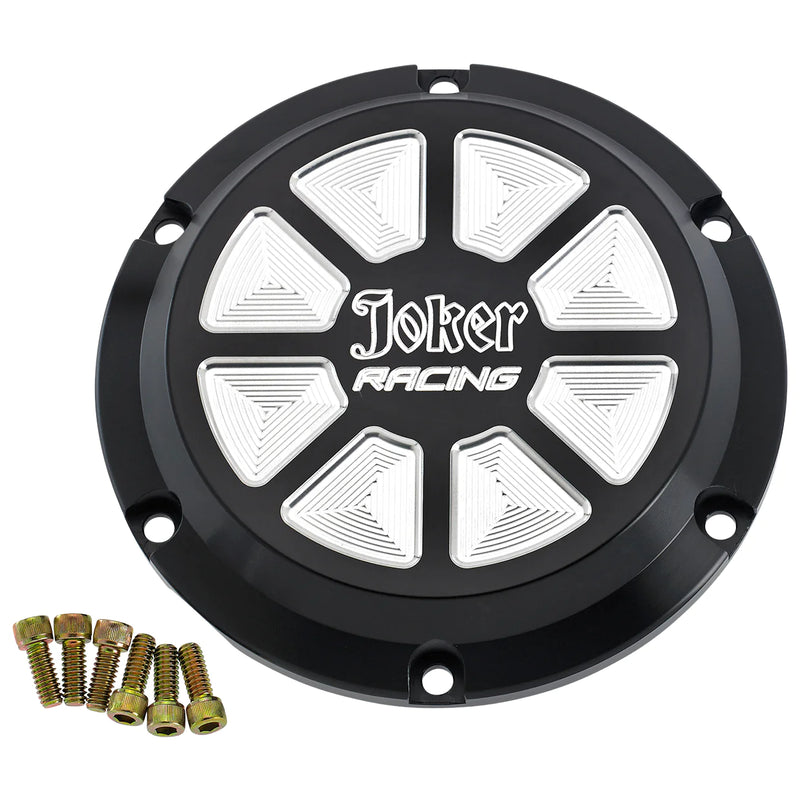 JOKER MACHINE Derby Cover - Black - Joker Racing - '04-'22 XL - 10-692B - PartsOutlet.com.au