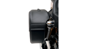 SADDLEMEN Drifter Teardrop Saddlebags with Shock Cutaway 3501-0459 - PartsOutlet.com.au