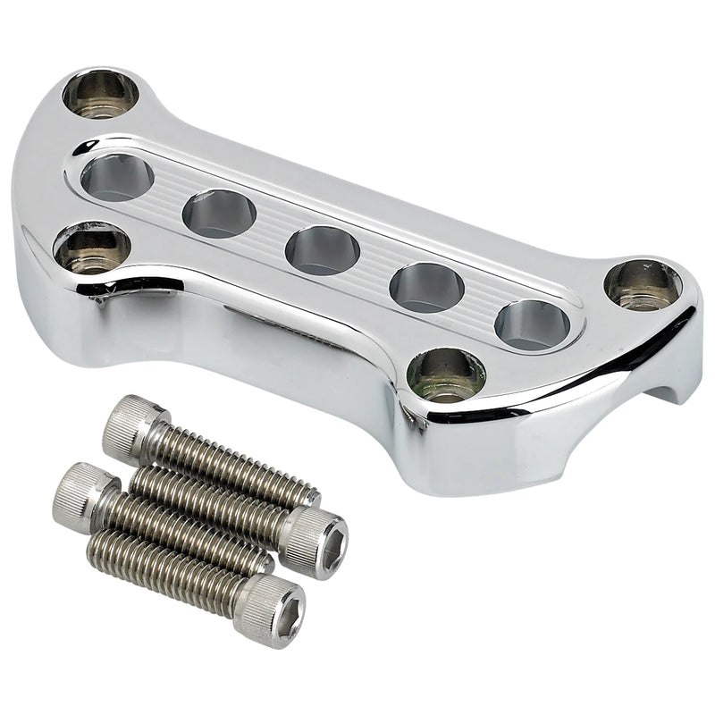 JOKER MACHINE Handlebar Clamp - Chrome 03-852C - PartsOutlet.com.au