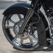 ARLEN NESS 10-GAUGE® HOT LEG FORK LEGS - 08-13 Touring - Single Disc - BLACK - 40-521 - PartsOutlet.com.au