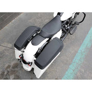 SADDLEMEN Saddlebag Cover - Plain - Bagger - Harley-Davidson '14-'23 - L870-14-P - PartsOutlet.com.au